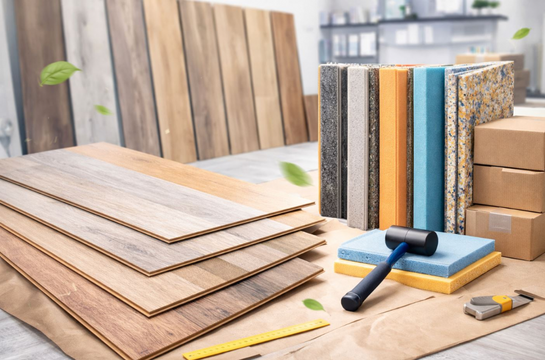 免膠式地板是什麼？好處有哪些？特色、用途與施工方式一次看懂